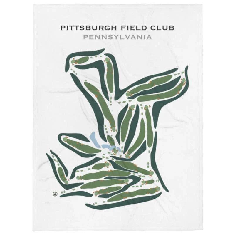 Pittsburgh Field Club, Pennsylvania - Printed Golf Courses