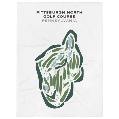 Pittsburgh North Golf Course, Pennsylvania - Printed Golf Courses