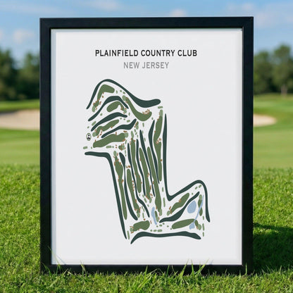 Plainfield Country Club, New Jersey - Printed Golf Courses
