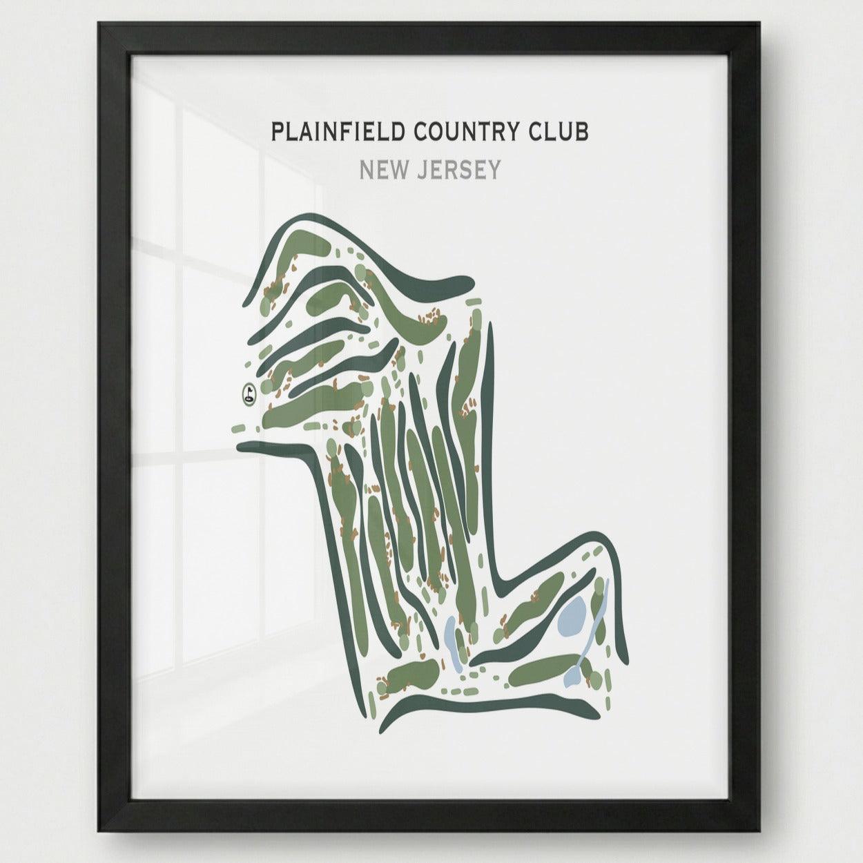 Plainfield Country Club, New Jersey - Printed Golf Courses