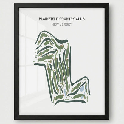 Plainfield Country Club, New Jersey - Printed Golf Courses