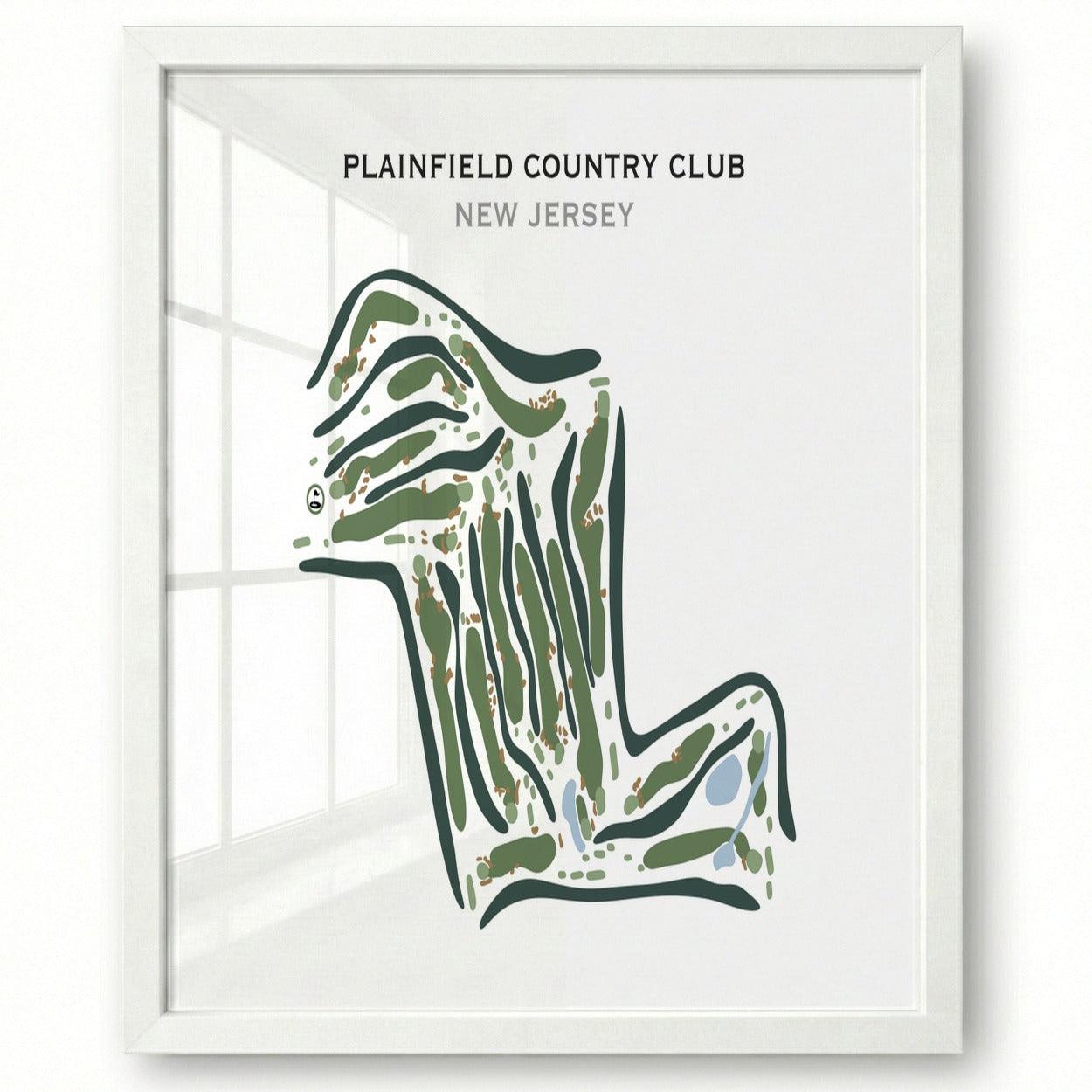 Plainfield Country Club, New Jersey - Printed Golf Courses