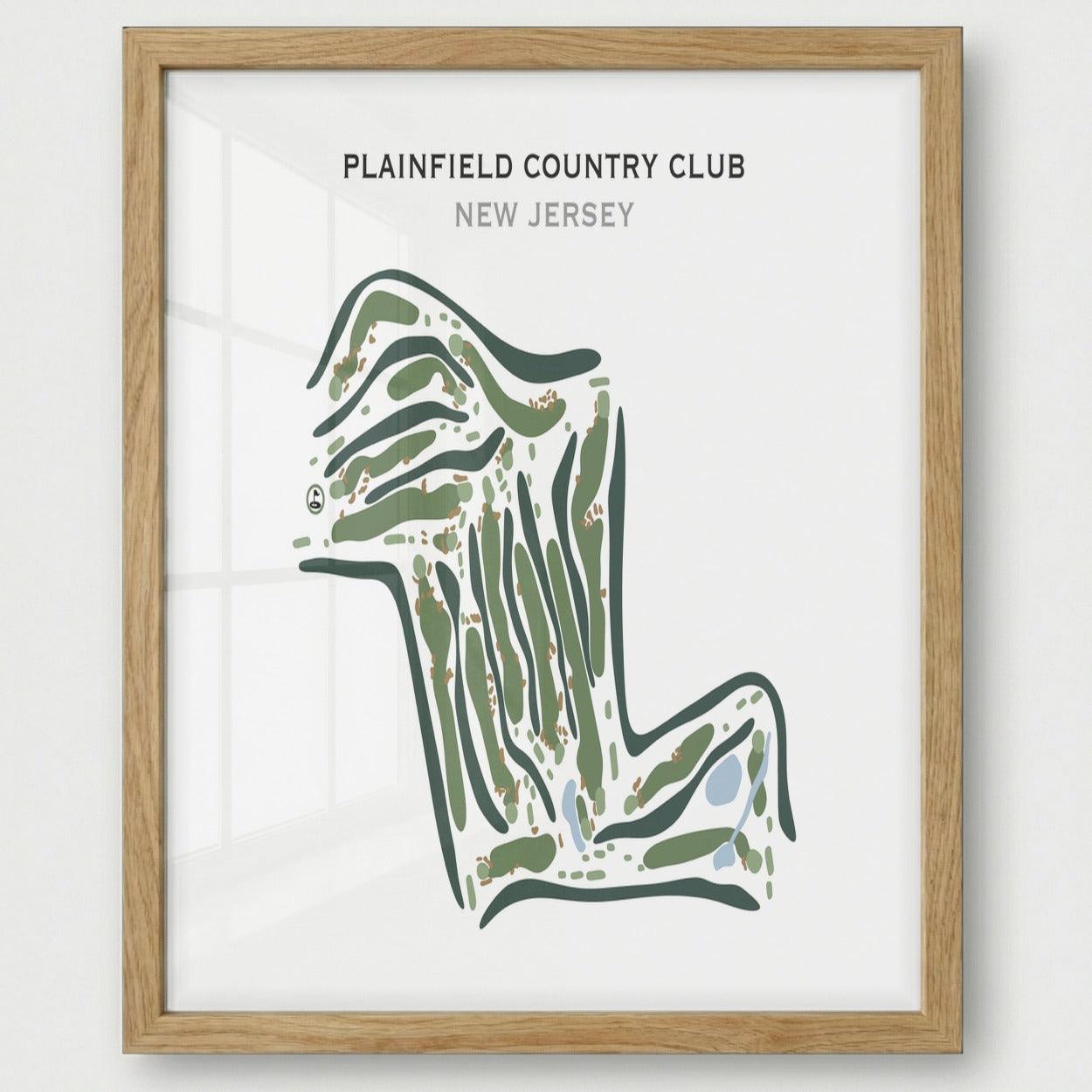 Plainfield Country Club, New Jersey - Printed Golf Courses