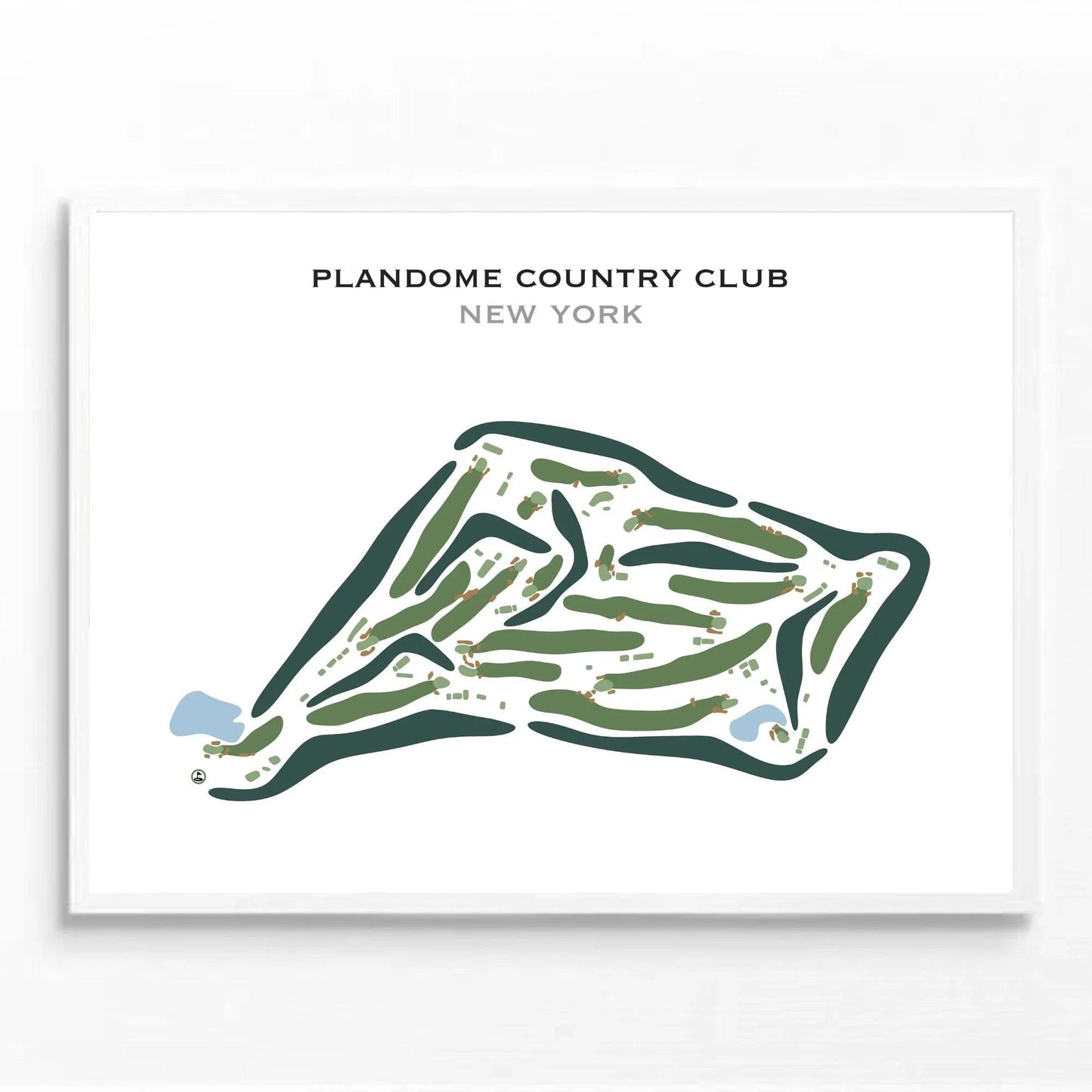 Plandome Country Club, New York - Printed Golf Courses