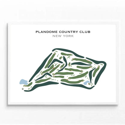 Plandome Country Club, New York - Printed Golf Courses