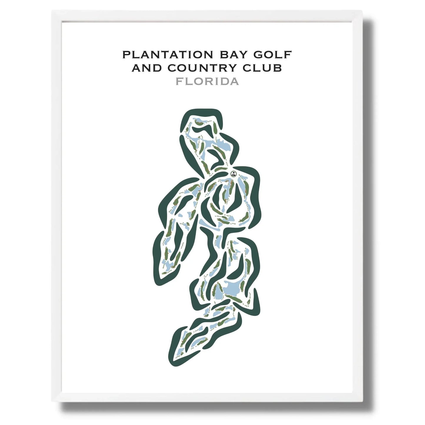 Plantation Bay Golf & Country Club, Florida  - Printed Golf Courses