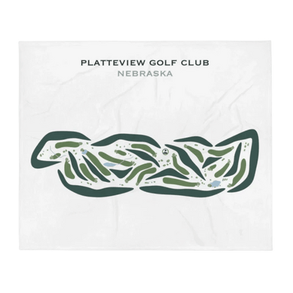 Platteview Golf Club, Nebraska - Printed Golf Courses