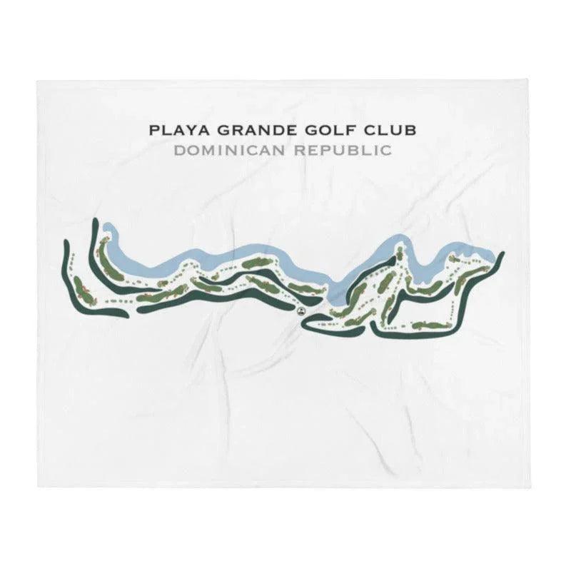 Playa Grande Golf Club, Dominican Republic - Printed Golf Course