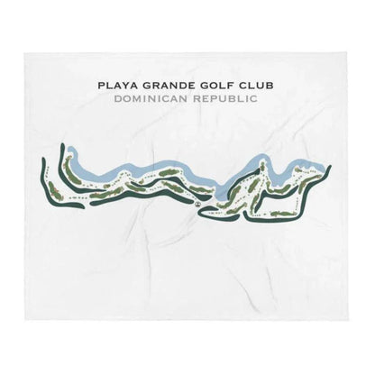 Playa Grande Golf Club, Dominican Republic - Printed Golf Course
