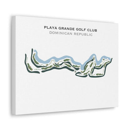 Playa Grande Golf Club, Dominican Republic - Printed Golf Course