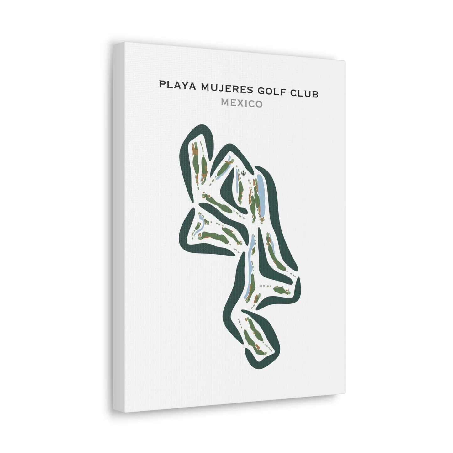 Playa Mujeres Golf Club, Mexico - Printed Golf Courses
