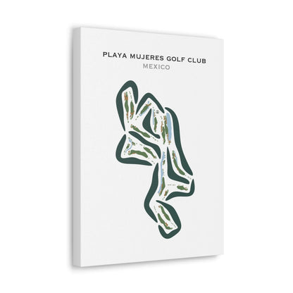 Playa Mujeres Golf Club, Mexico - Printed Golf Courses