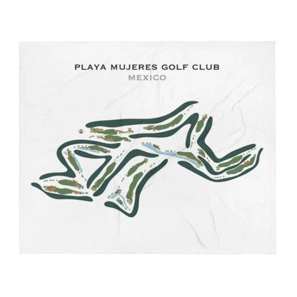 Playa Mujeres Golf Club, Mexico - Printed Golf Course