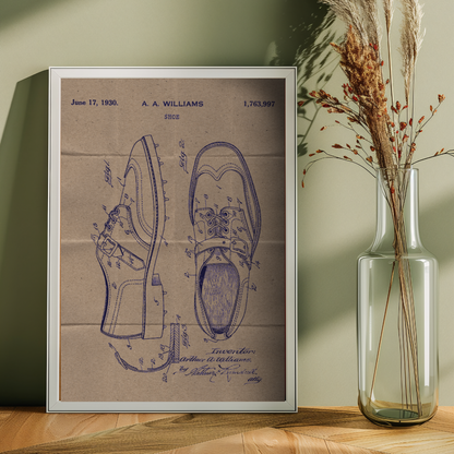 Player Shoes - Golf Patent
