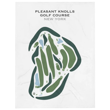 Pleasant Knolls Golf Course, New York - Printed Golf Courses