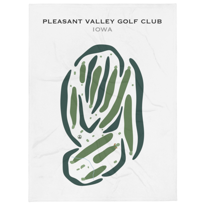 Pleasant Valley Golf Club, Iowa - Printed Golf Courses