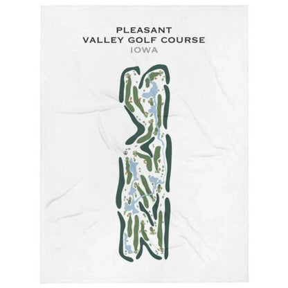 Pleasant Valley Golf Course, Iowa - Printed Golf Course