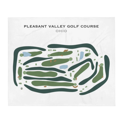 Pleasant Valley Golf Course, Ohio - Printed Golf Courses