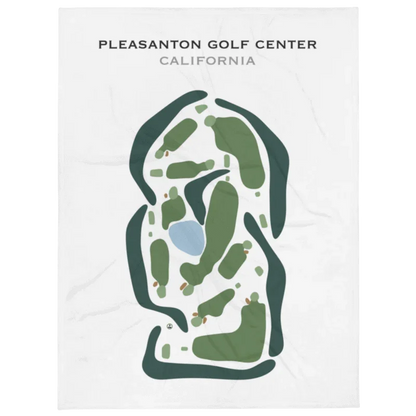 Pleasanton Golf Center, California - Printed Golf Courses