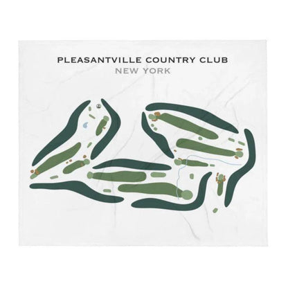 Pleasantville Country Club, New York - Printed Golf Course