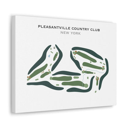 Pleasantville Country Club, New York - Printed Golf Course