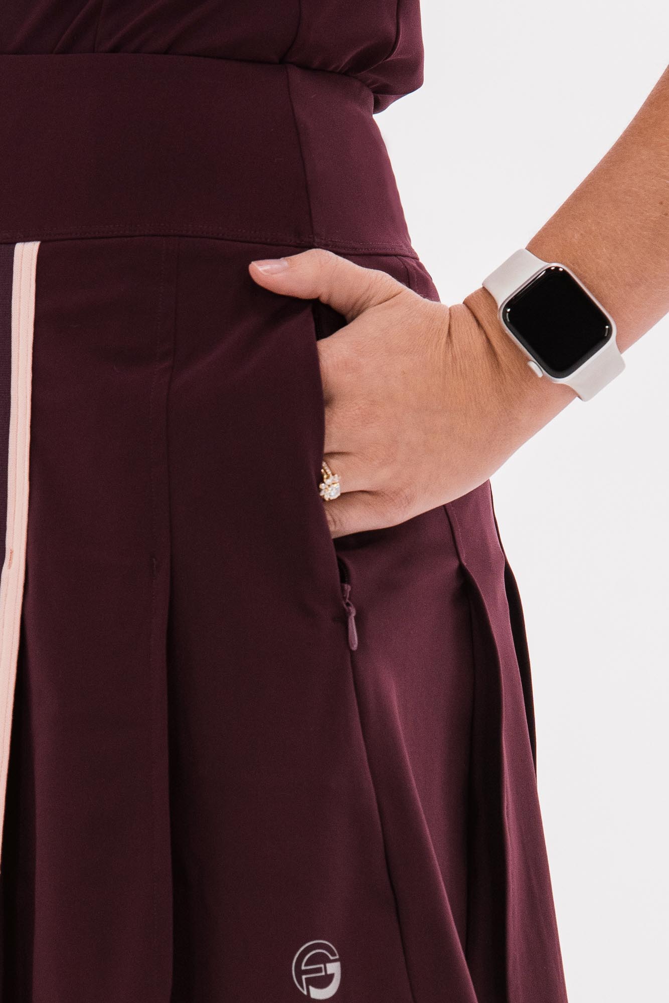 Core Pleated Skirt