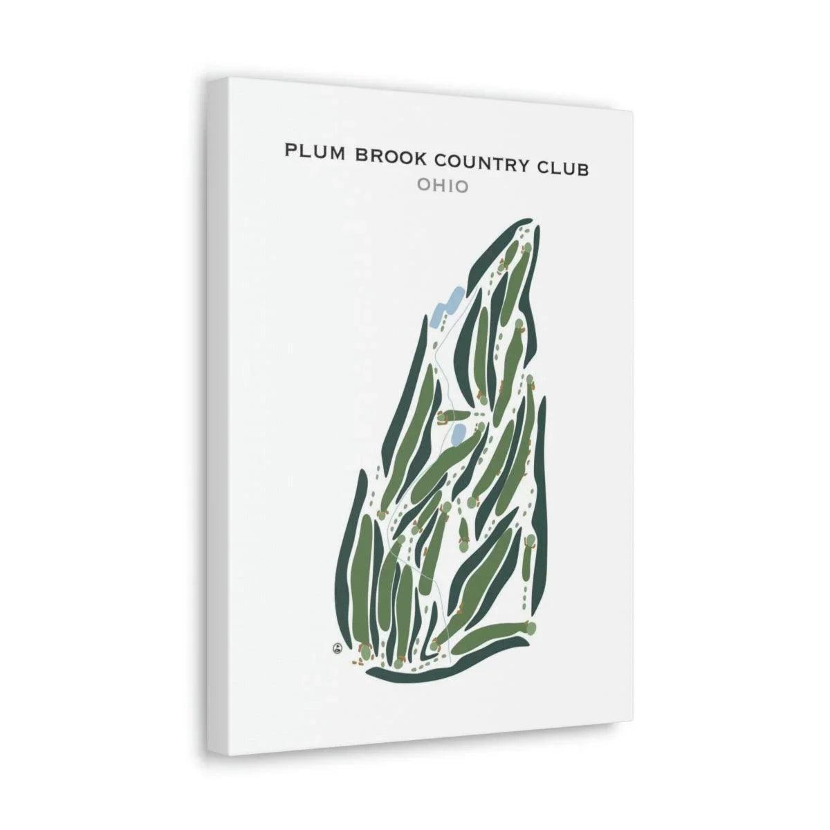 Plum Brook Country Club, Ohio - Printed Golf Courses