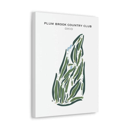 Plum Brook Country Club, Ohio - Printed Golf Courses