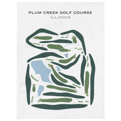 Plum Creek Golf Course, Illinois - Printed Golf Courses