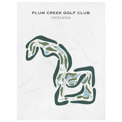 Plum Creek Golf Club, Indiana - Printed Golf Courses