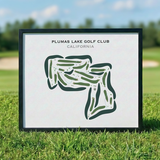 Plumas Lake Golf Club, California - Printed Golf Courses