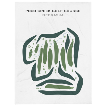 Poco Creek Golf Course, Nebraska - Printed Golf Courses