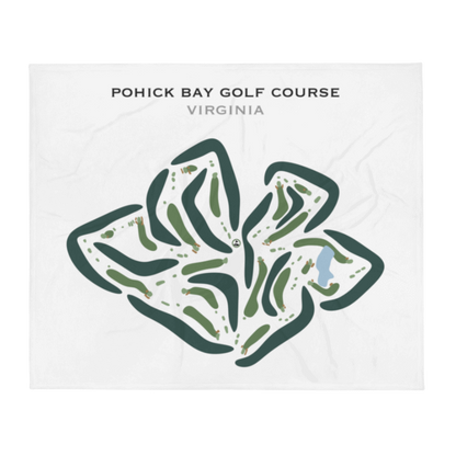 Pohick Bay Golf Course, Virginia - Printed Golf Courses