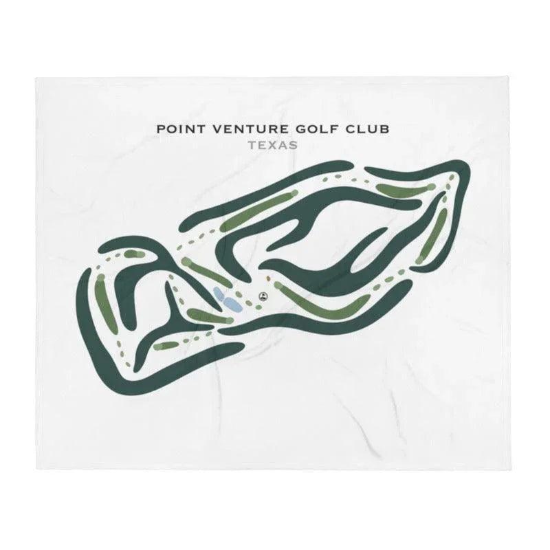 Point Venture Golf Club, Texas - Printed Golf Courses