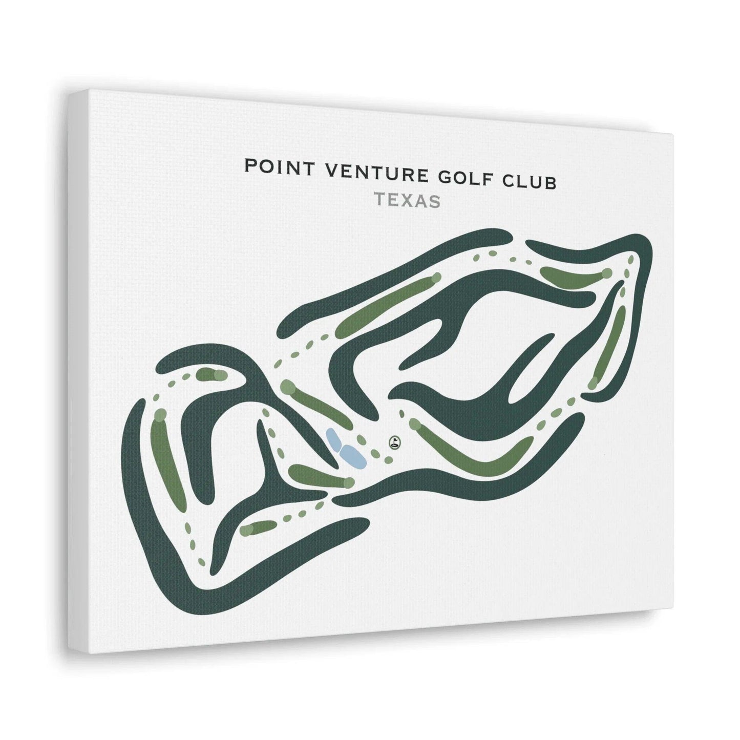 Point Venture Golf Club, Texas - Printed Golf Courses