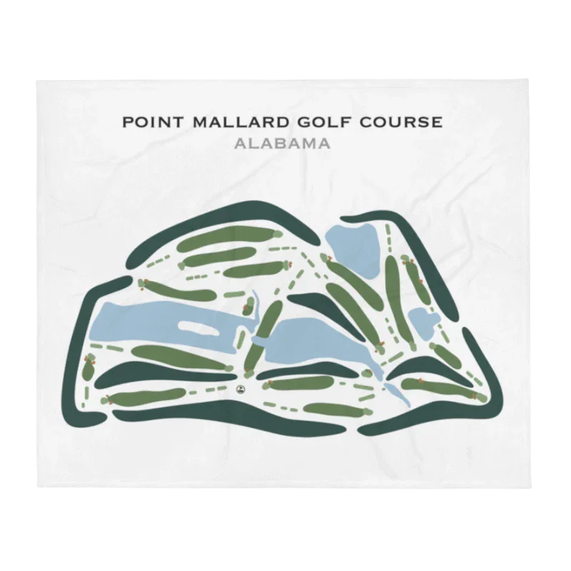 Point Mallard Golf Course, Alabama - Printed Golf Courses