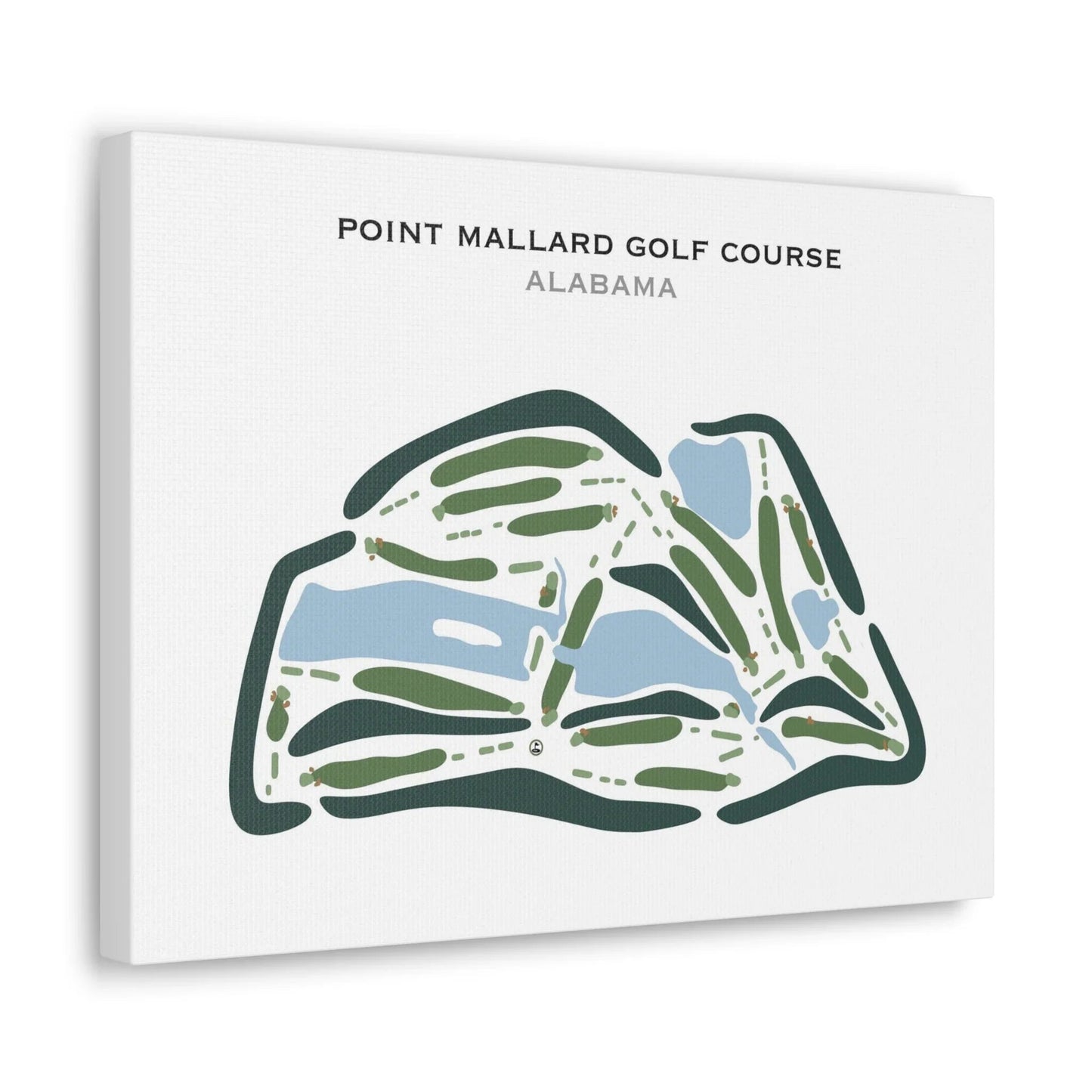 Point Mallard Golf Course, Alabama - Printed Golf Courses
