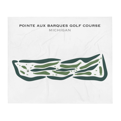 Pointe Aux Barques Golf Club, Michigan - Printed Golf Courses