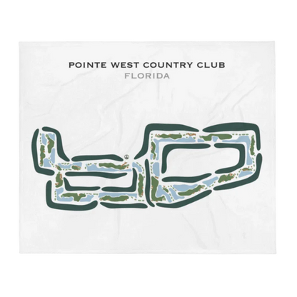 Pointe West Country Club, Florida - Printed Golf Courses