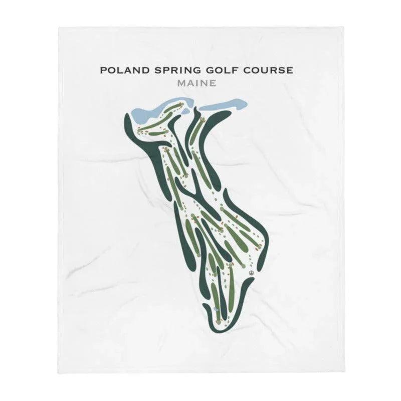 Poland Spring Golf Course, Maine - Printed Golf Courses