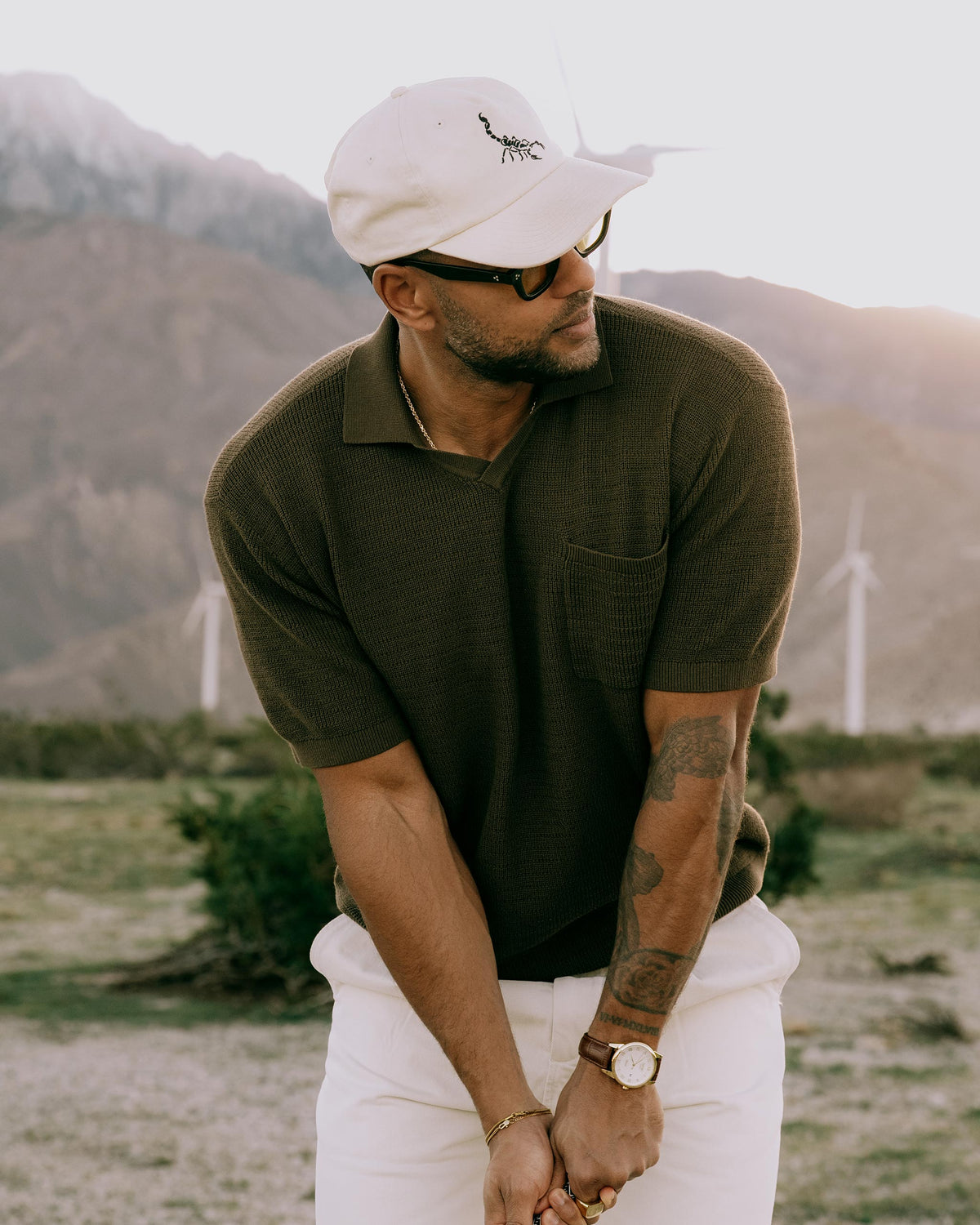 Phoenician Men's Knit Golf Polo – Catacomb