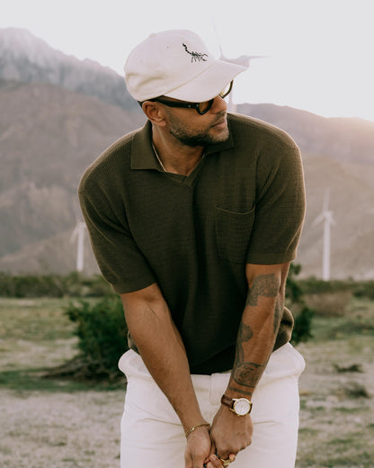 Phoenician Men's Knit Golf Polo – Catacomb