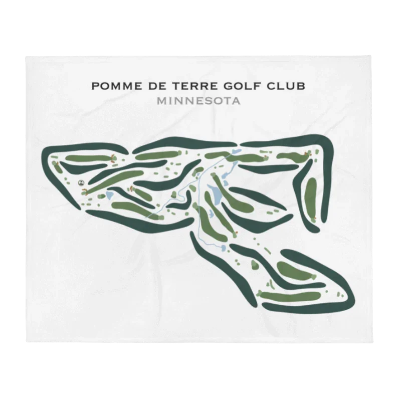 Pomme De Terre Golf Club, Minnesota - Printed Golf Courses