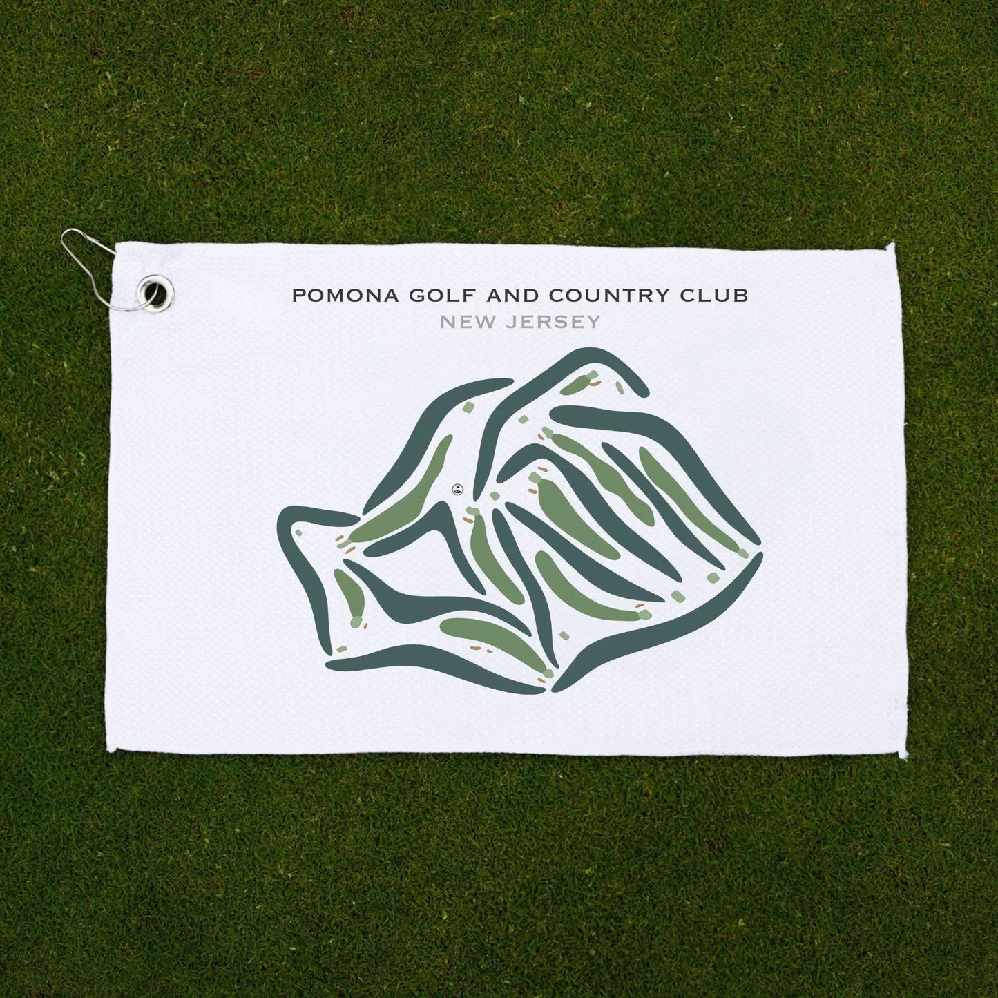 Pomona Golf & Country Club, New Jersey - Printed Golf Courses