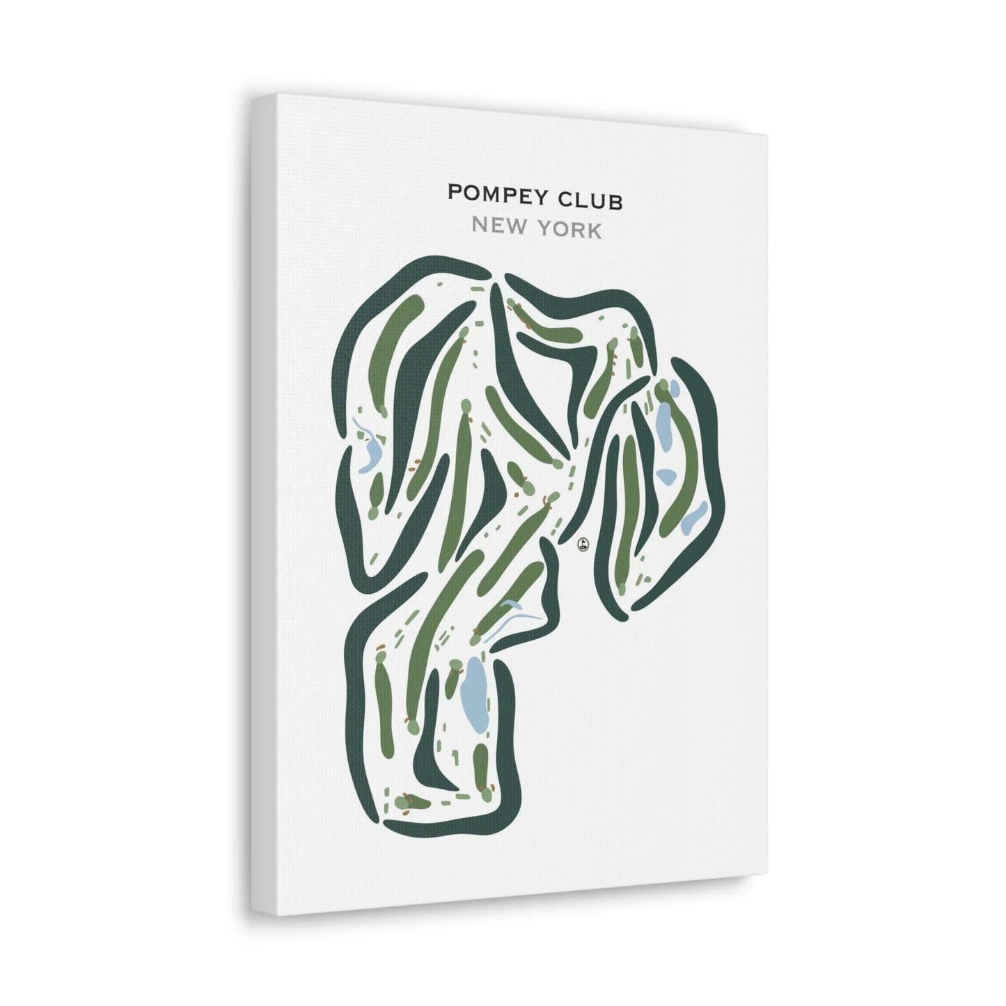 Pompey Club, New York - Printed Golf Courses