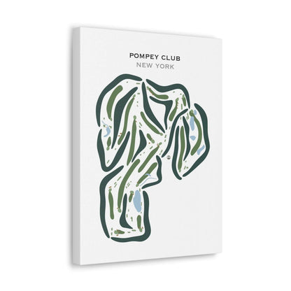 Pompey Club, New York - Printed Golf Courses