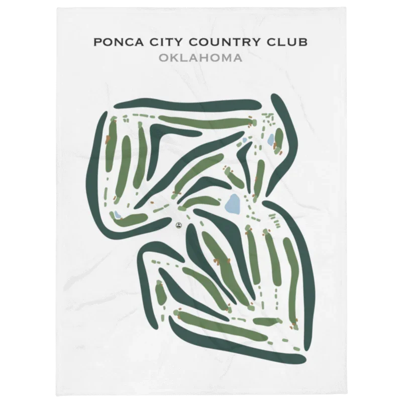 Ponca City Country Club, Oklahoma - Printed Golf Courses