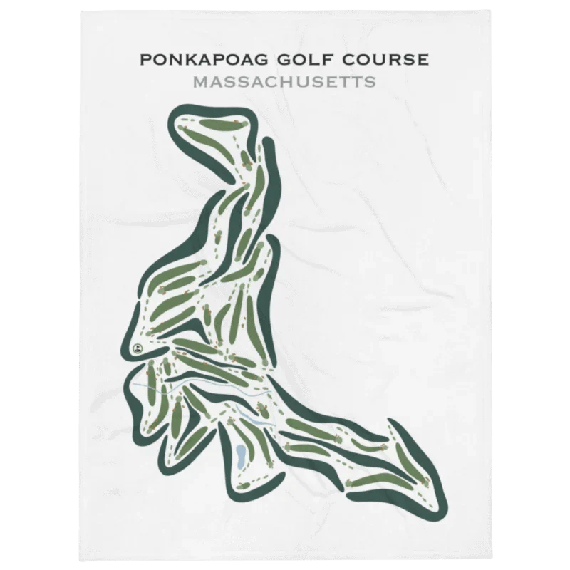 Ponkapoag Golf Course, Massachusetts - Printed Golf Courses