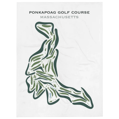 Ponkapoag Golf Course, Massachusetts - Printed Golf Courses