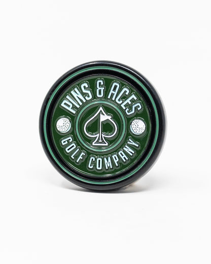 Pop Out Medallion Ball Marker - Green